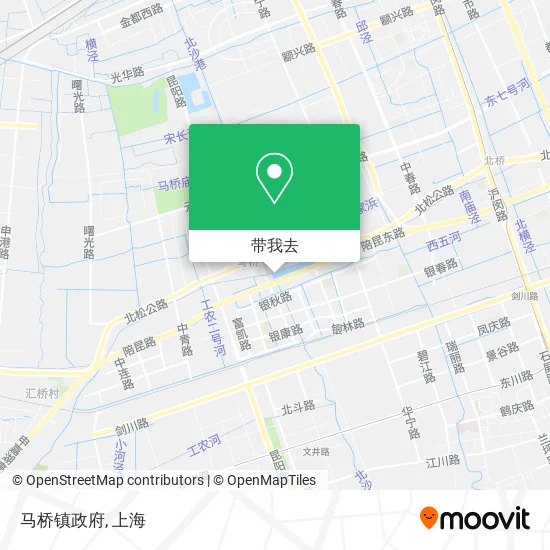 马桥镇政府地图