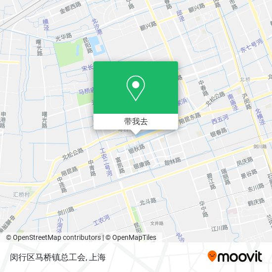 闵行区马桥镇总工会地图