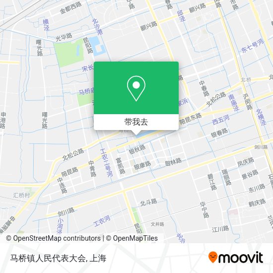 马桥镇人民代表大会地图