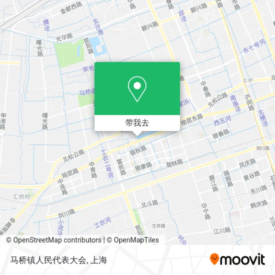 马桥镇人民代表大会地图