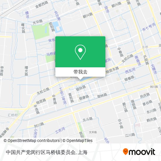 中国共产党闵行区马桥镇委员会地图