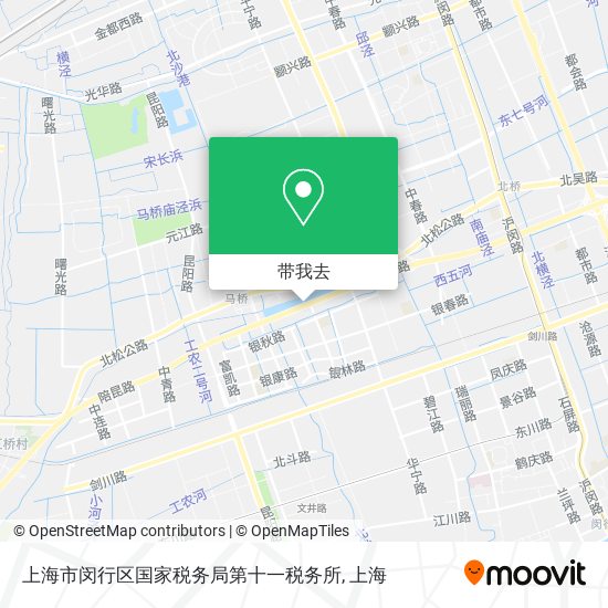 上海市闵行区国家税务局第十一税务所地图