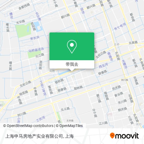 上海申马房地产实业有限公司地图