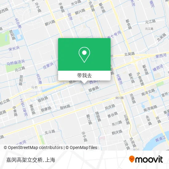 嘉闵高架立交桥地图