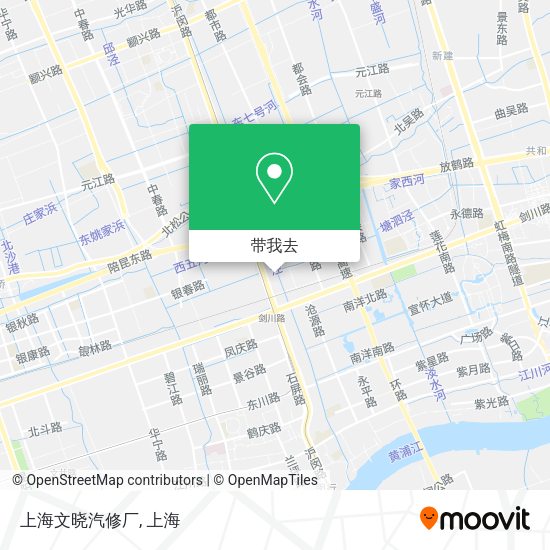 上海文晓汽修厂地图