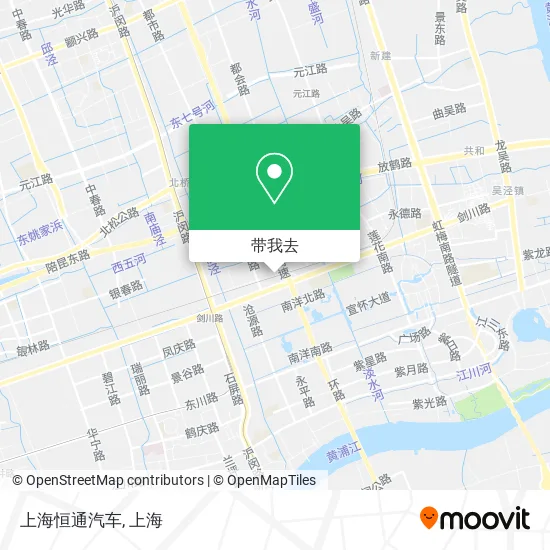 上海恒通汽车地图