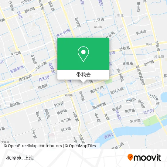 枫泽苑地图