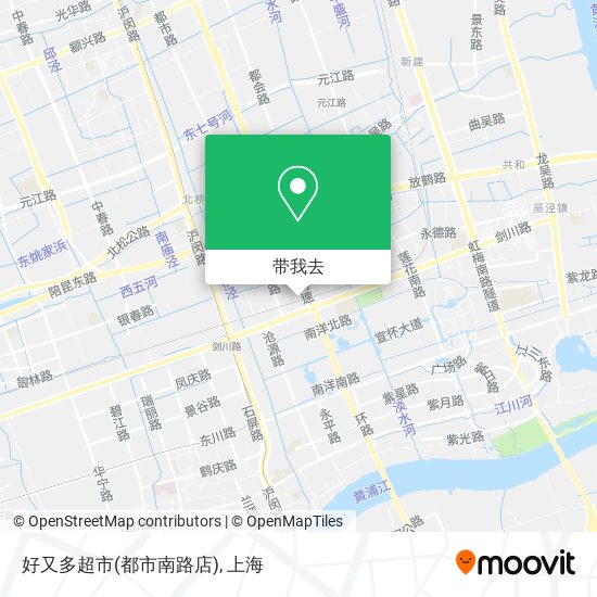 好又多超市(都市南路店)地图