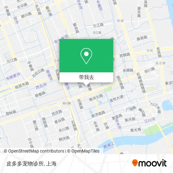 皮多多宠物诊所地图