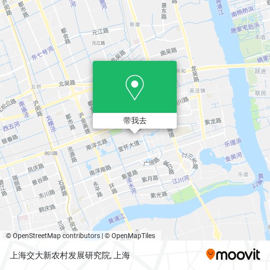 上海交大新农村发展研究院地图