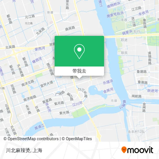 川北麻辣烫地图