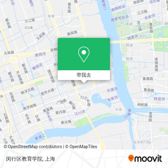 闵行区教育学院地图