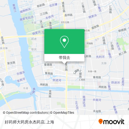 好药师大药房永杰药店地图