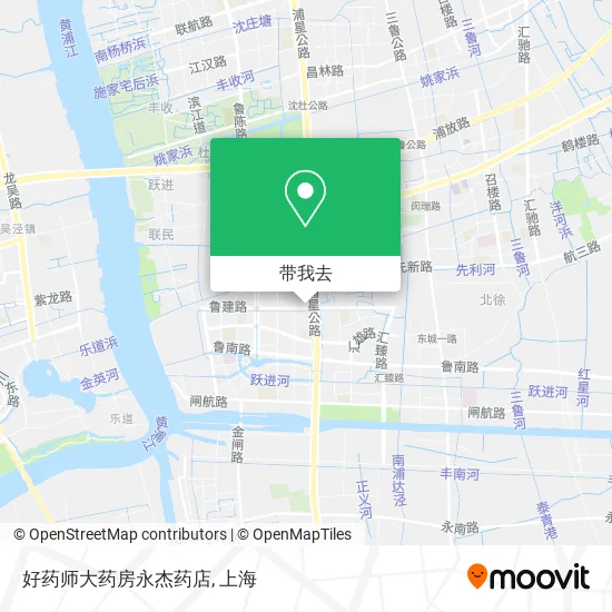 好药师大药房永杰药店地图