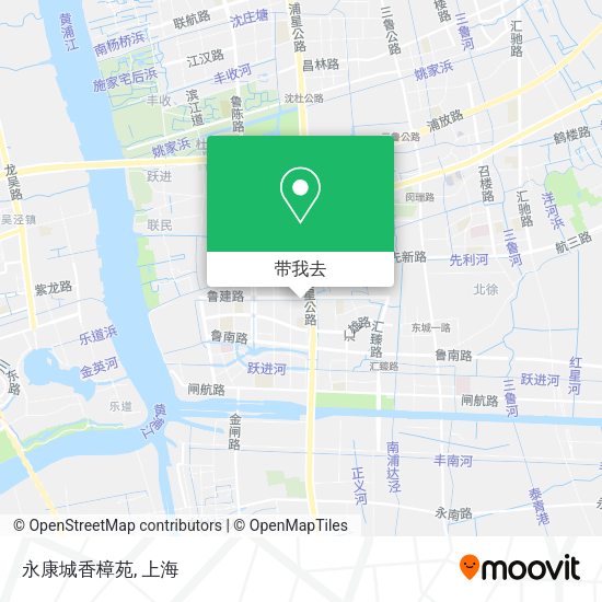 永康城香樟苑地图
