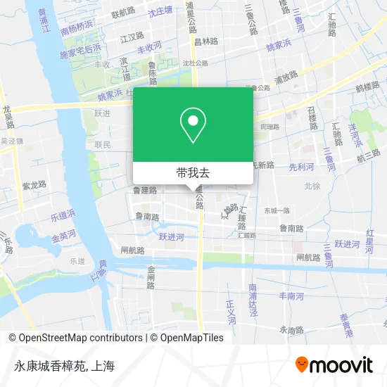 永康城香樟苑地图
