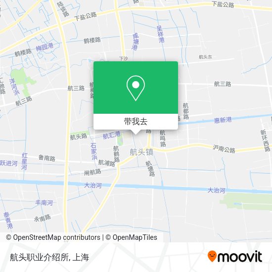 航头职业介绍所地图