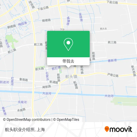 航头职业介绍所地图