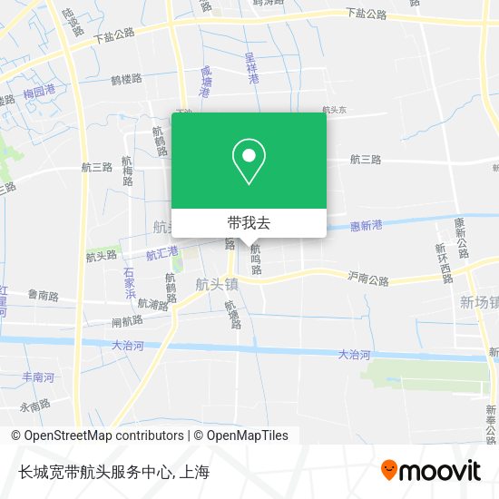 长城宽带航头服务中心地图