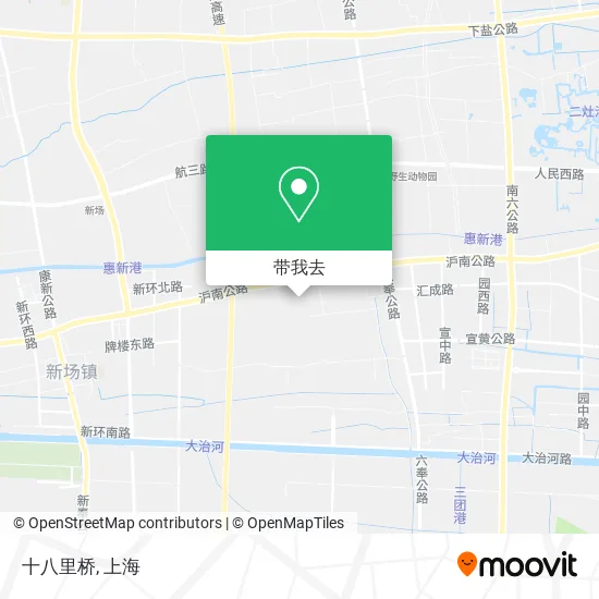 十八里桥地图