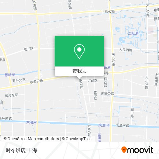 时令饭店地图