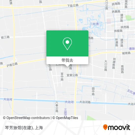 琴芳旅馆(在建)地图