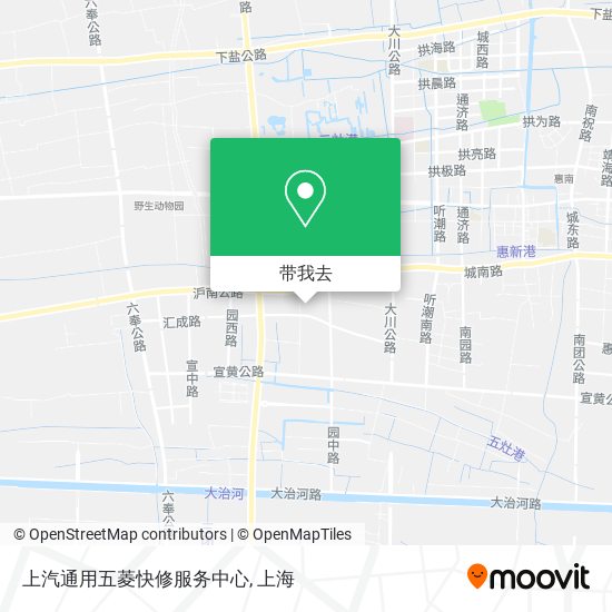 上汽通用五菱快修服务中心地图