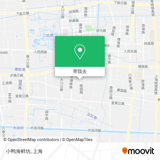小鸭海鲜坊地图
