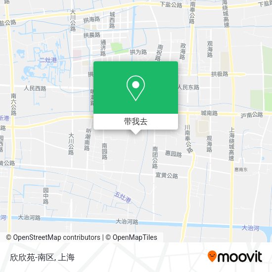 欣欣苑-南区地图