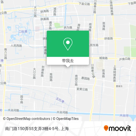 南门路150弄55支弄3幢4-5号地图