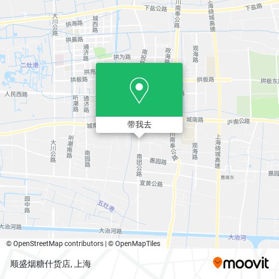 顺盛烟糖什货店地图