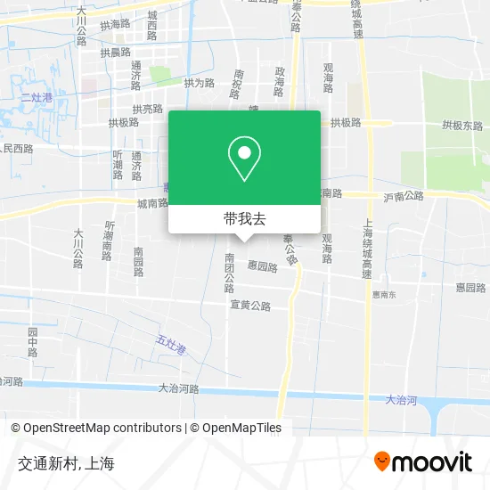 交通新村地图