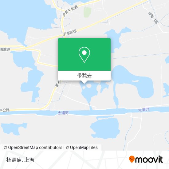 杨震庙地图