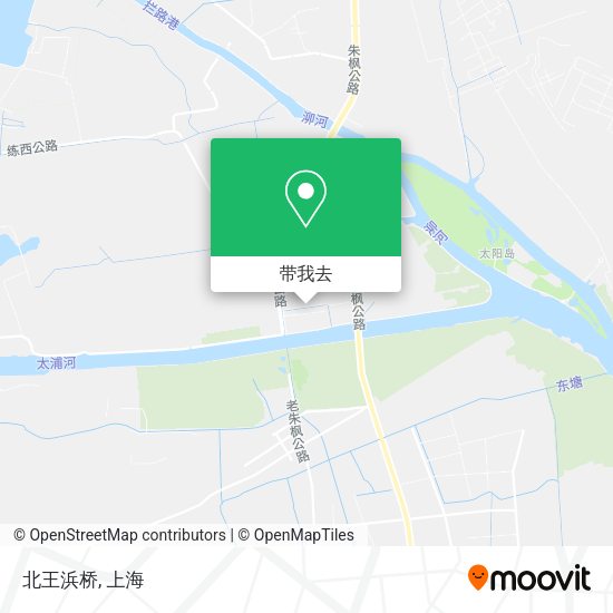 北王浜桥地图