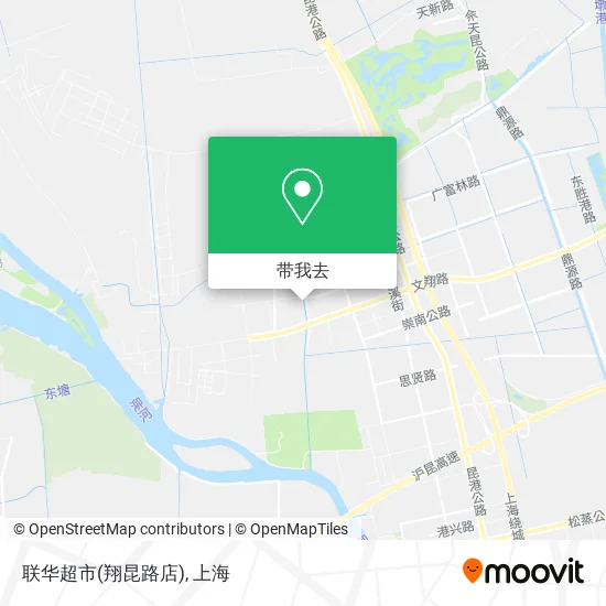 联华超市(翔昆路店)地图
