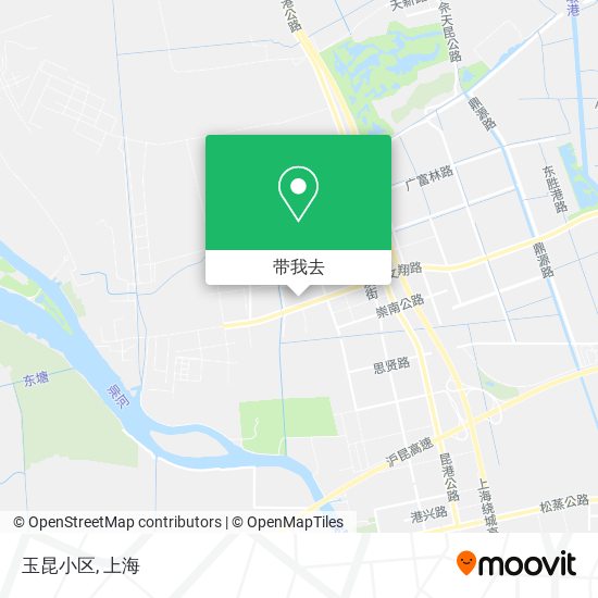 玉昆小区地图