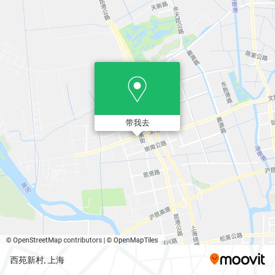 西苑新村地图