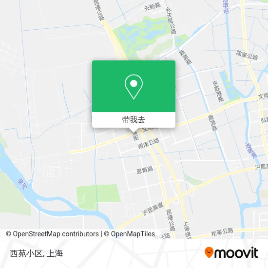 西苑小区地图