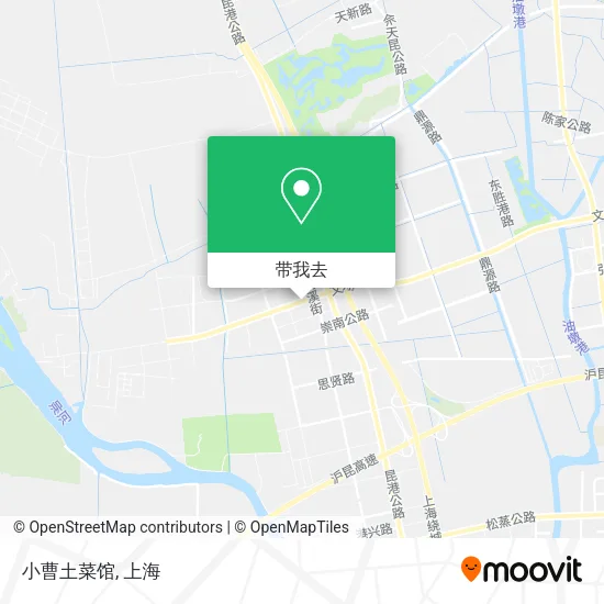 小曹土菜馆地图