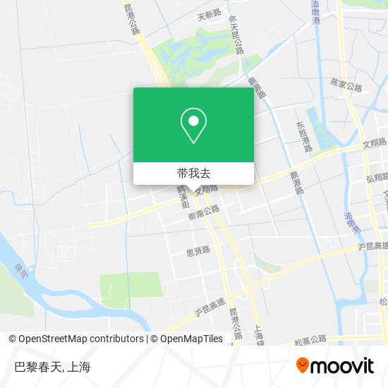 巴黎春天地图