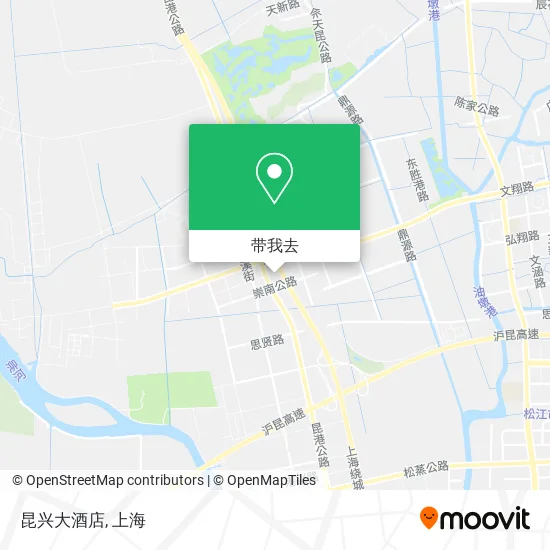 昆兴大酒店地图