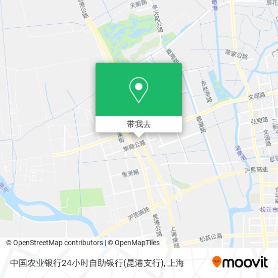 中国农业银行24小时自助银行(昆港支行)地图
