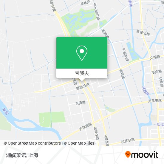 湘皖菜馆地图