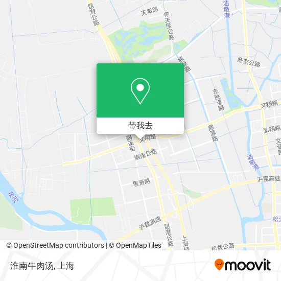 淮南牛肉汤地图
