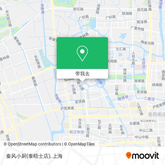 秦风小厨(泰晤士店)地图