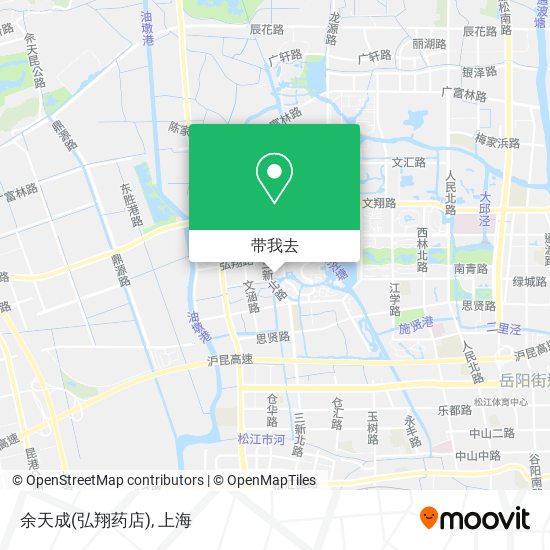 余天成(弘翔药店)地图