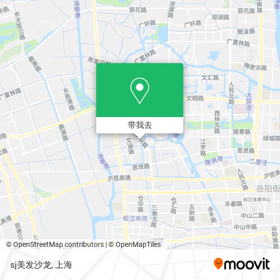 sj美发沙龙地图