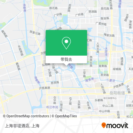 上海菲堤酒店地图