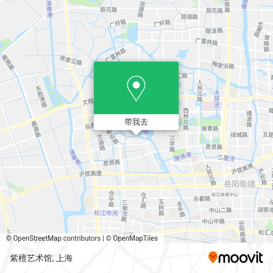 紫檀艺术馆地图