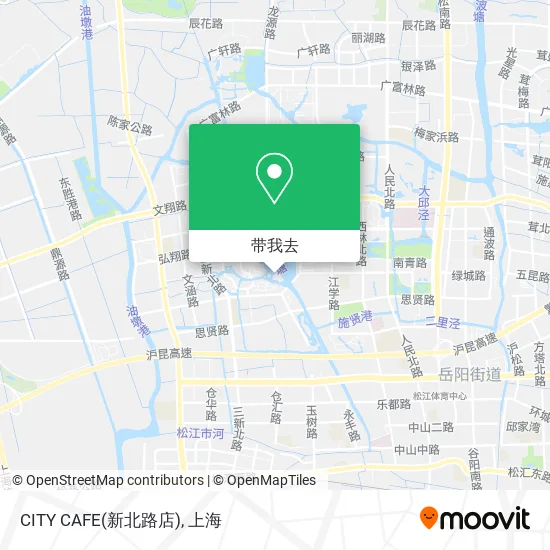 CITY CAFE(新北路店)地图